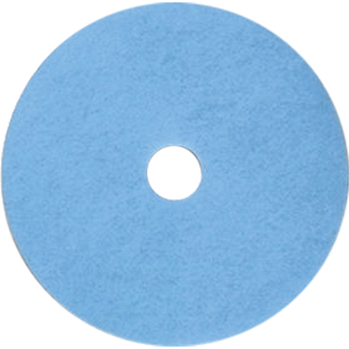 Floor Maintenance Pads, 19", Burnishing, Blue Auto-Cam