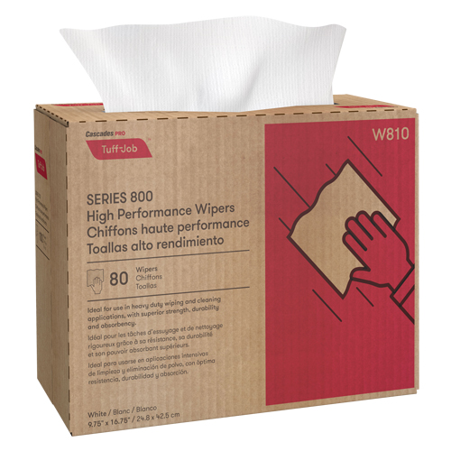 Chiffons Pro Tuff-Job, Robuste, 9-3/4" lo x 16-1/4" la Auto-Cam