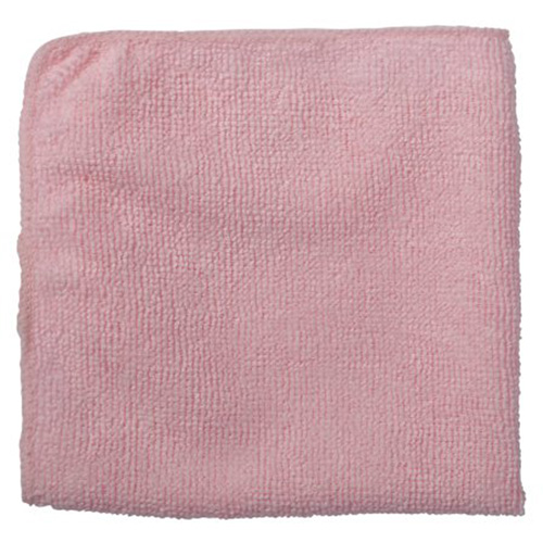 Light-Duty Cleaning Cloth, Microfibre, Red Auto-Cam
