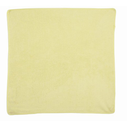 Light-Duty Cleaning Cloth, Microfibre, Yellow Auto-Cam