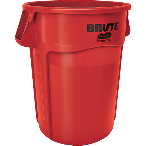 Contenants ronds Brute, Poly&eacute;thyl&egrave;ne, 32 gal. US Auto-Cam