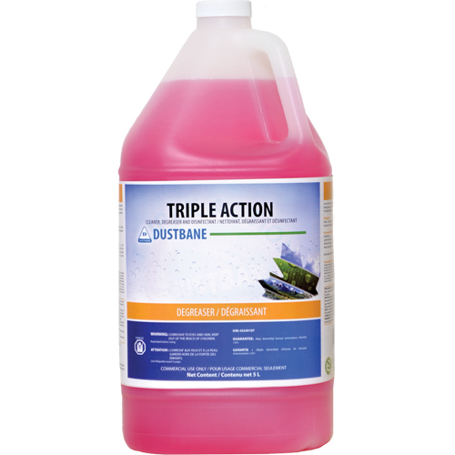 Triple Action - Cleaner, Degreaser, and Disinfectant, 5 L, Jug Auto-Cam