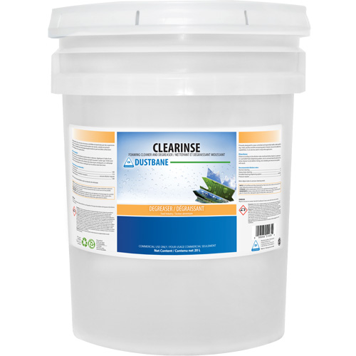 Clearinse Foam Cleaner and Degreaser, 20 L, Pail Auto-Cam
