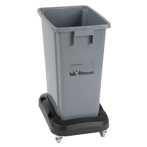 Recycling & Garbage Bin, Plastic, 16 US gal. Auto-Cam