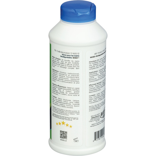 Nettoyant pour les mains biod&eacute;gradable, Poudre, 0,406 lb, Bouteille, Parfum&eacute; Auto-Cam