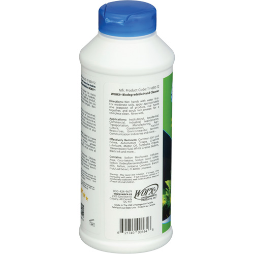 Nettoyant pour les mains biod&eacute;gradable, Poudre, 0,406 lb, Bouteille, Parfum&eacute; Auto-Cam
