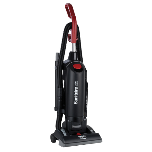 QuietClean Commercial Upright Vacuum , 135 CFM, 4.5 Quarts Auto-Cam