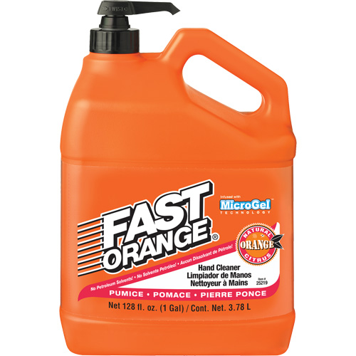 Hand Cleaner, Pumice, 3.78 L, Pump Bottle, Fresh Scent Auto-Cam