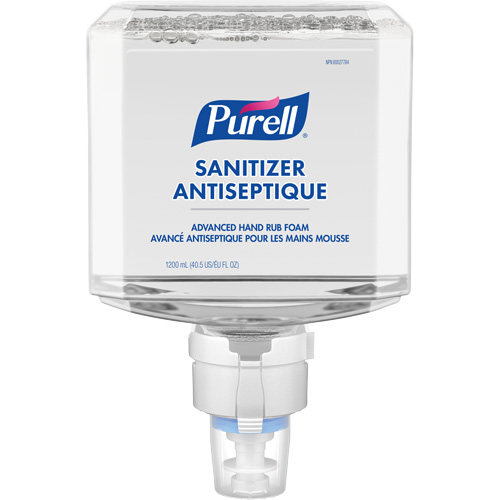 ES8 Advanced Foam Hand Sanitizer, 1200 ml, Cartridge Refill, 70% Alcohol Auto-Cam