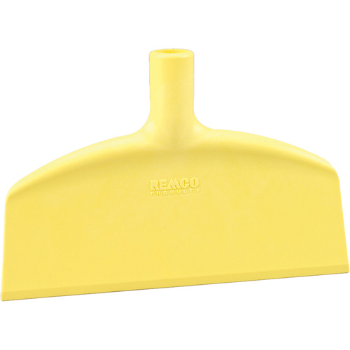 Nylon Floor Scraper, Yellow, 10.25" W x 7" L Auto-Cam