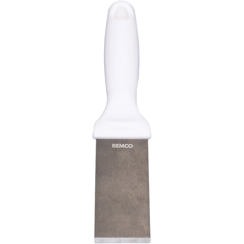 Racloir en acier inoxydable, Blanc, 1-1/2" la x 9" lo Auto-Cam
