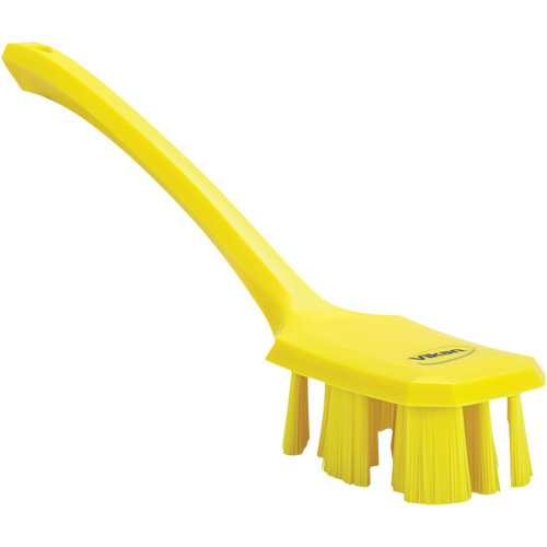 Long Handle UST Brush, Stiff Bristles, 15-1/2" Long, Yellow Auto-Cam