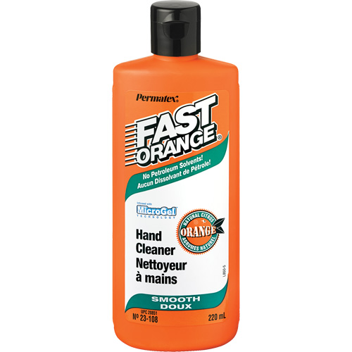 Nettoyant &agrave; mains, Pierre ponce, 220 ml, Bouteille, Orange Auto-Cam