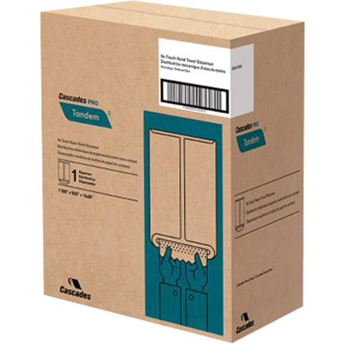 Distributeur d'essuie-mains Pro Tandem, Sans contact, 11,5" la x 9" p x 16,6" h Auto-Cam