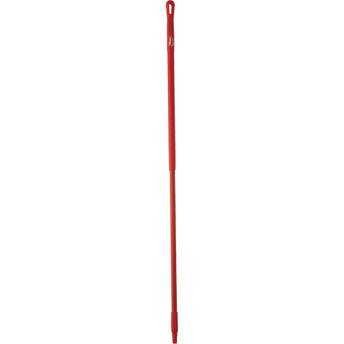 Handle, Broom/Scraper/Squeegee, Red, Ergonomic, 59" L Auto-Cam