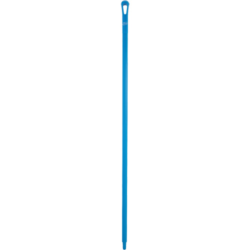 Ultra Hygiene Handle, Broom/Scraper/Squeegee, Blue, Ergonomic, 59" L Auto-Cam