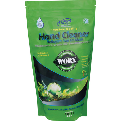 Biodegradable Hand Cleaner, Powder, 4.5 lbs., Packet, Unscented Auto-Cam