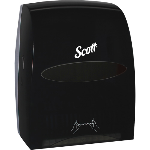 Distributeur d'essuie-mains Essential de Scott, Manuel/Sans contact, 12,63" la x 10,2" p x 16,13" h Auto-Cam
