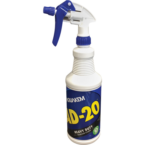 Nettoyant & d&eacute;graissant industriel AD-20, Bouteille &agrave; g&acirc;chette Auto-Cam