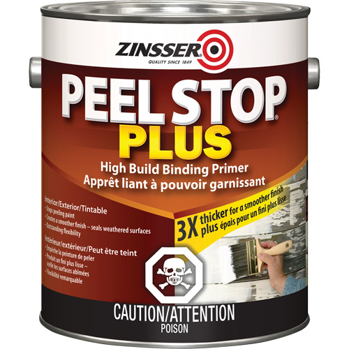 Peel Stop&reg; Plus High Build Binding Primer, 3.78 L, Gallon, White Auto-Cam