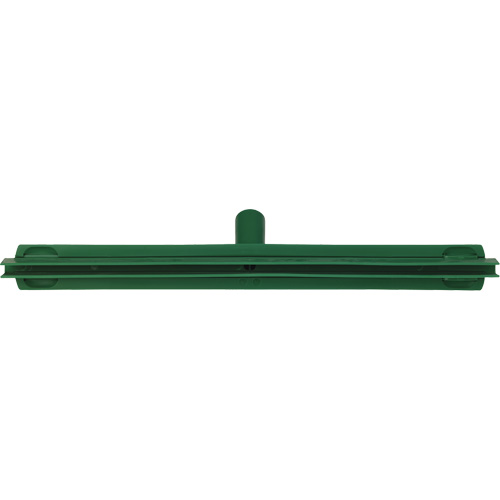 Double Blade Ultra Hygiene Squeegee, 20", Green Auto-Cam