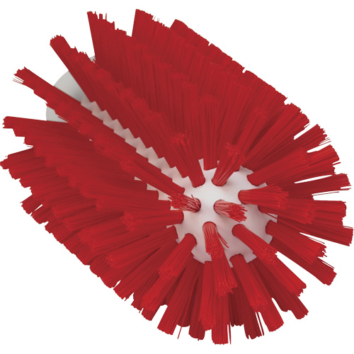 Brosse pour l'hygi&egrave;ne des aliments, Soies Moyen, Longueur de 6", Rouge Auto-Cam