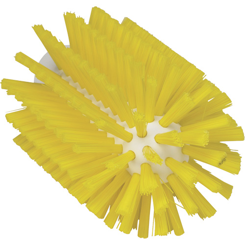Brosse pour l'hygi&egrave;ne des aliments, Soies Moyen, Longueur de 6", Jaune Auto-Cam