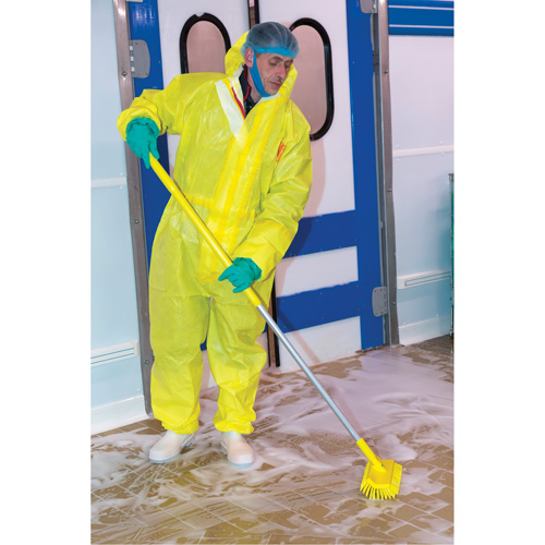 High-Low Brush, Medium Bristles, 10-1/4" Long, Green Auto-Cam