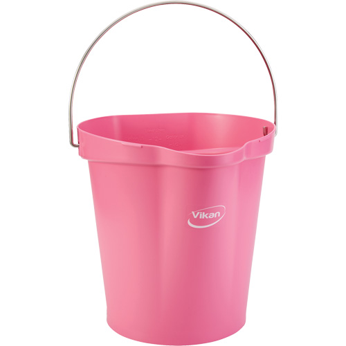 Food Hygiene Bucket, Pink, 3 US gal. Auto-Cam