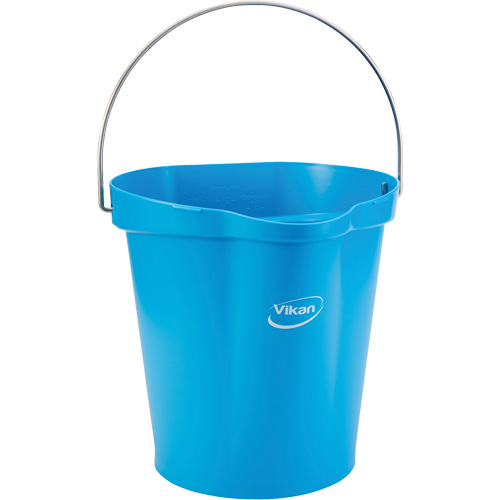 Seau pour l'hygi&egrave;ne des aliments, Bleu, 3 gal. US Auto-Cam