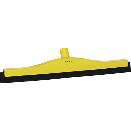 Fixed Head Food Hygiene Floor Squeegee, 20", Yellow Auto-Cam
