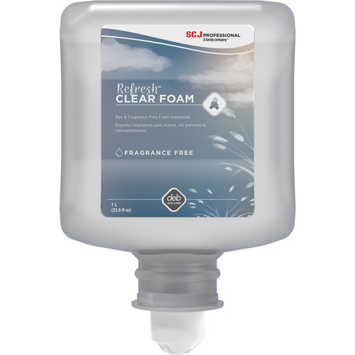 Refresh Clear Handwash, Foam, 1 L, Unscented Auto-Cam