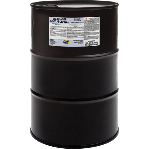 D&eacute;graissant industriel et nettoyant pour graffitis Big Orange, 210 L Auto-Cam