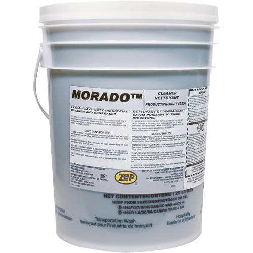 Morado Super Heavy-Duty Multi-Purpose Cleaner & Degreaser, 20 L, Pail Auto-Cam