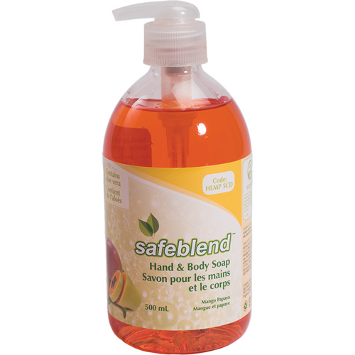 Hand & Body Soap, 500 ml, Mango & Papaya, Bottle Auto-Cam