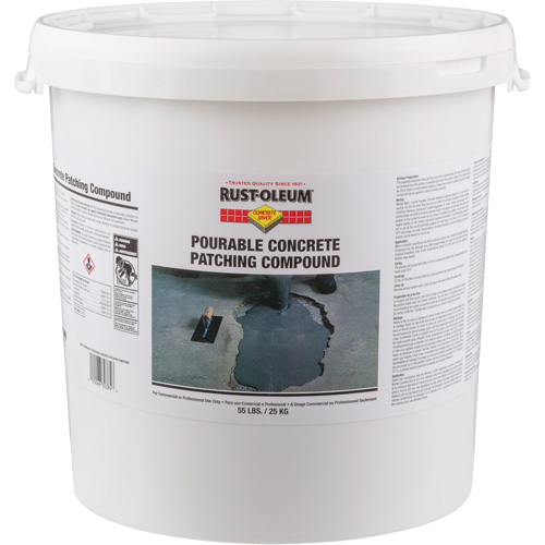 Concrete Saver&reg; Pourable Concrete Patching Compound, Kit, Grey Auto-Cam