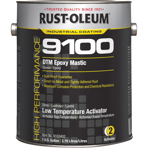 Activateur &agrave; basse temp&eacute;rature pour mastic &eacute;poxy DTM du syst&egrave;me 9100, Gallon Auto-Cam