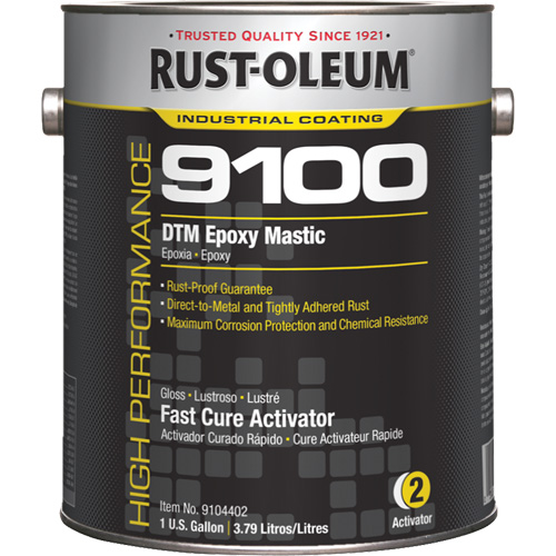 9100 System DTM Epoxy Mastic Fast Cure Activator, Gallon Auto-Cam