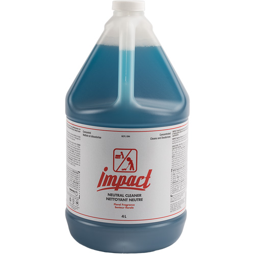 Impact Neutral Floor Cleaner, 4 L, Jug Auto-Cam