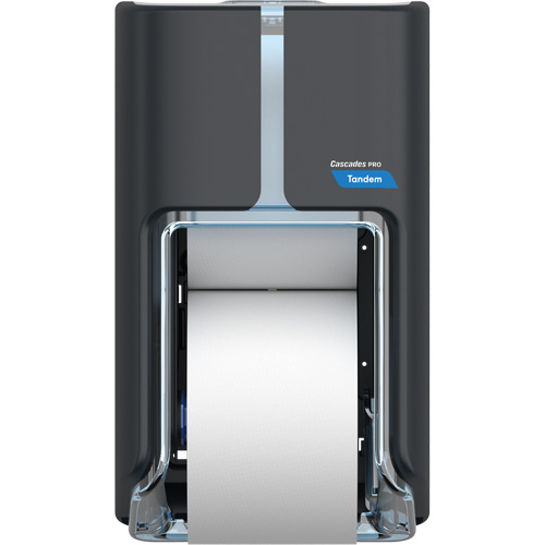 Distributeur haute capacit&eacute; de papier hygi&eacute;nique Pro Tandem &agrave; deux rouleaux, un par-dessus l'autre, Multiple Capacit&eacute; du rouleau Auto-Cam