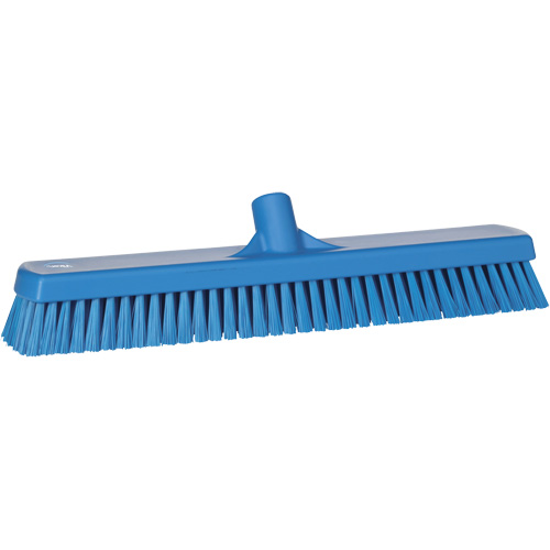 Brosse &agrave; r&eacute;curer pour planchers et murs, Crins Ferme, 19", Polyester, Bleu Auto-Cam