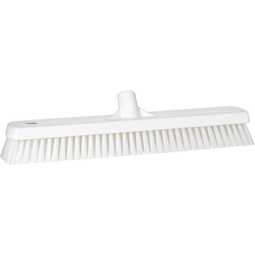 Brosse &agrave; r&eacute;curer pour planchers et murs, Crins Ferme, 19", Polyester, Blanc Auto-Cam