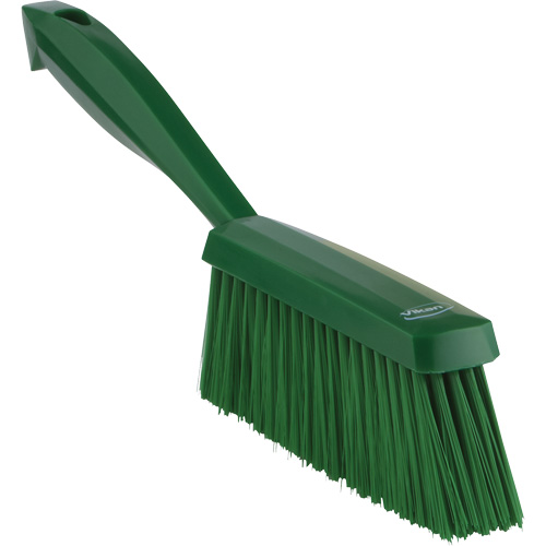 Bench Brush, Soft Bristles, 13" Long, Green Auto-Cam