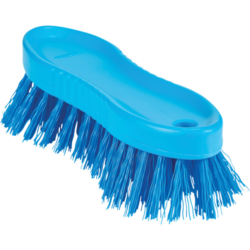 ColorCore Hand Brush, Stiff Bristles, 6" Long, Blue Auto-Cam
