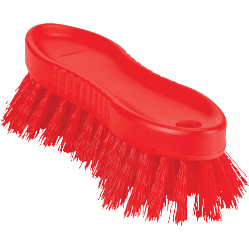 ColorCore Hand Brush, Stiff Bristles, 6" Long, Red Auto-Cam