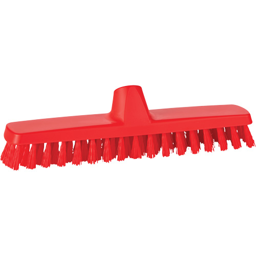 Brosse &agrave; r&eacute;curer ColorCore pour murs, Soies Ferme, Longueur de 12", Rouge Auto-Cam