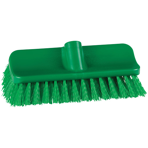 ColorCore High-Low Brush, Stiff Bristles, 10" Long, Green Auto-Cam