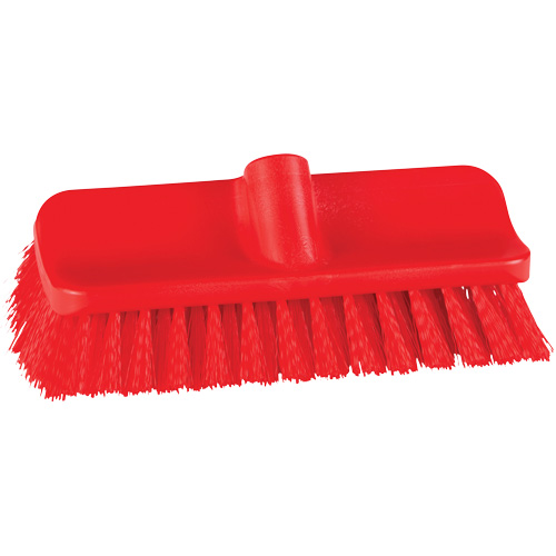 ColorCore High-Low Brush, Stiff Bristles, 10" Long, Red Auto-Cam