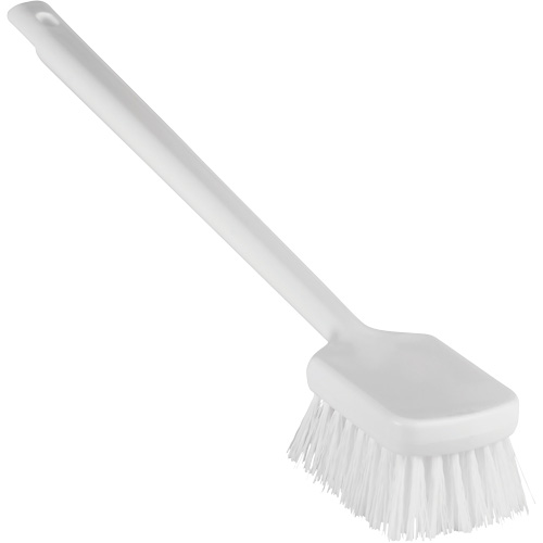 Brosse &agrave; manche long ColorCore, Soies Ferme, Longueur de 20", Blanc Auto-Cam