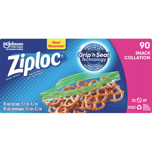 Ziploc&reg; Snack Bags Auto-Cam